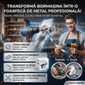 Adaptor Profesional Tăiere Tablă Cu Role de Ghidaj - Pentru Bormașină
